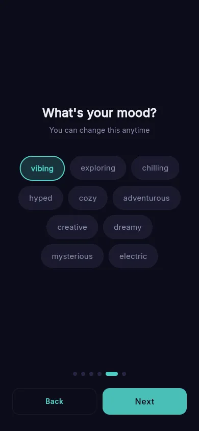 Pick your current mood